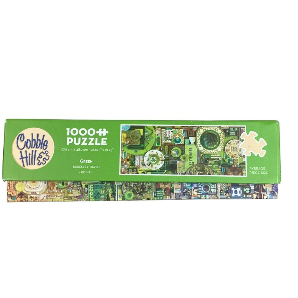 Cobble Hill Green Rainbow Project Collage 1000 Piece Jigsaw Puzzle - Picture 8 of 9